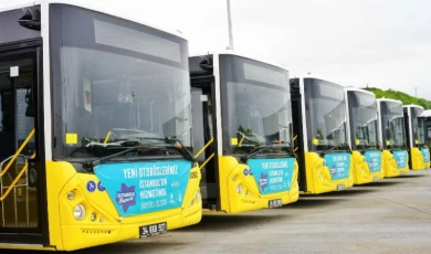 İstanbul’da yeni otobüsler sefere başladı